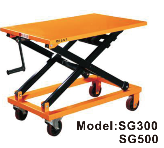 Šroubový zvedací stůl-SG300/SG500